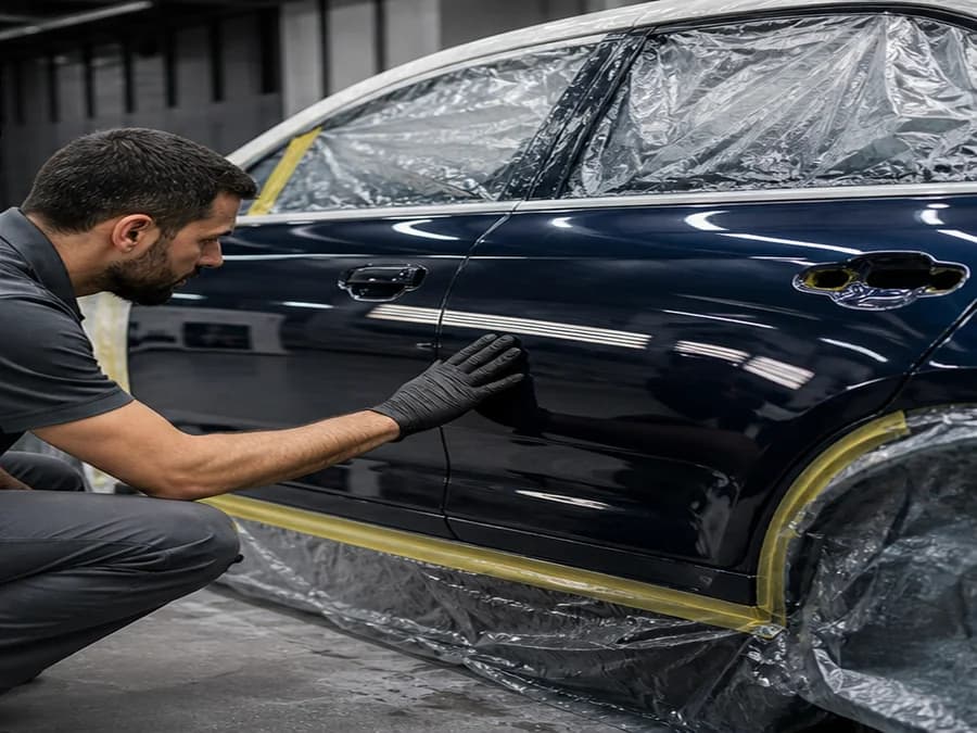 Imagem ilustrativa de pintura automotiva